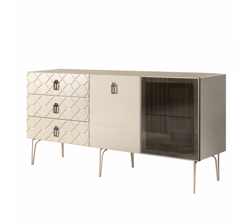 Комод для гостиной Богемия Фарфале (Bogemia Farfalle) БМКМ-4(Fa) [5][10]